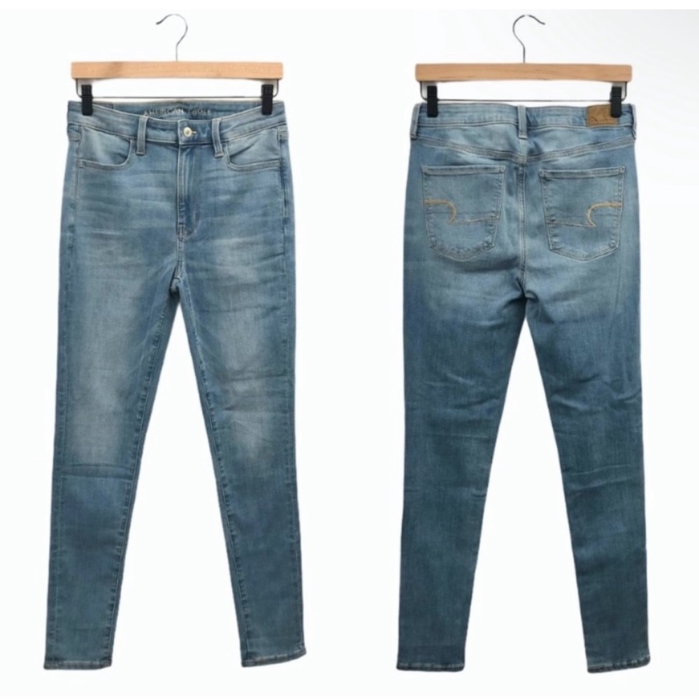 American eagle hi rise jeans size 8